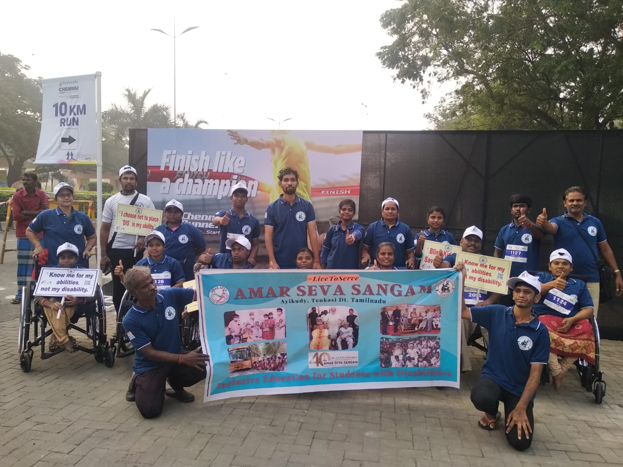 25. Fresh works Chennai Marathon 2023 Amar Seva Sangam