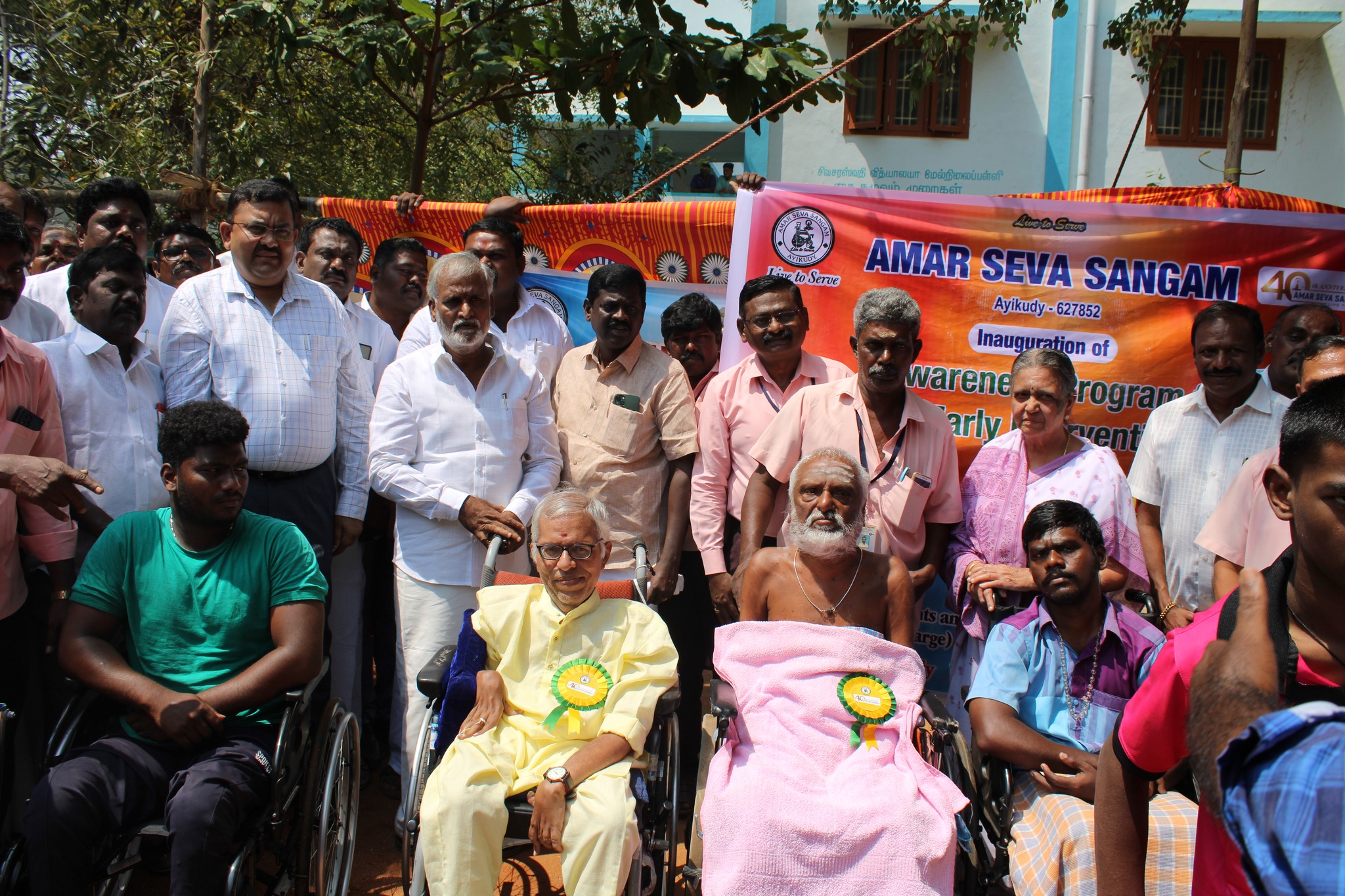 29. Hon’ble Minister Thiru P.K.Sekar Babu Visit - Amar Seva Sangam