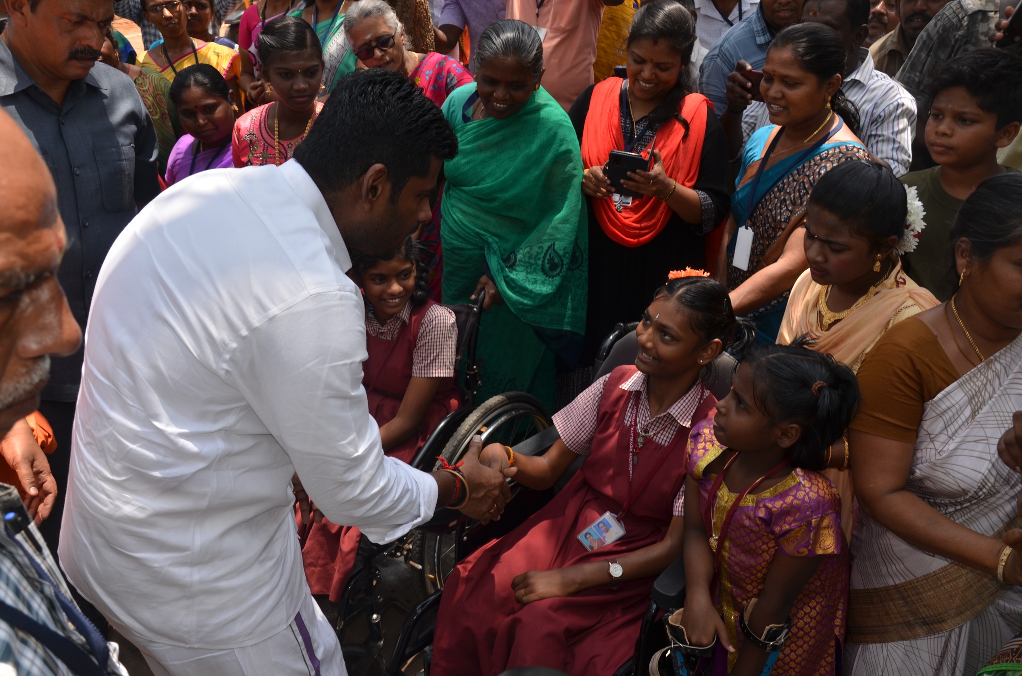 34. Visit of Thiru. K. Annamalai (Ex.IPS) Amar Seva Sangam